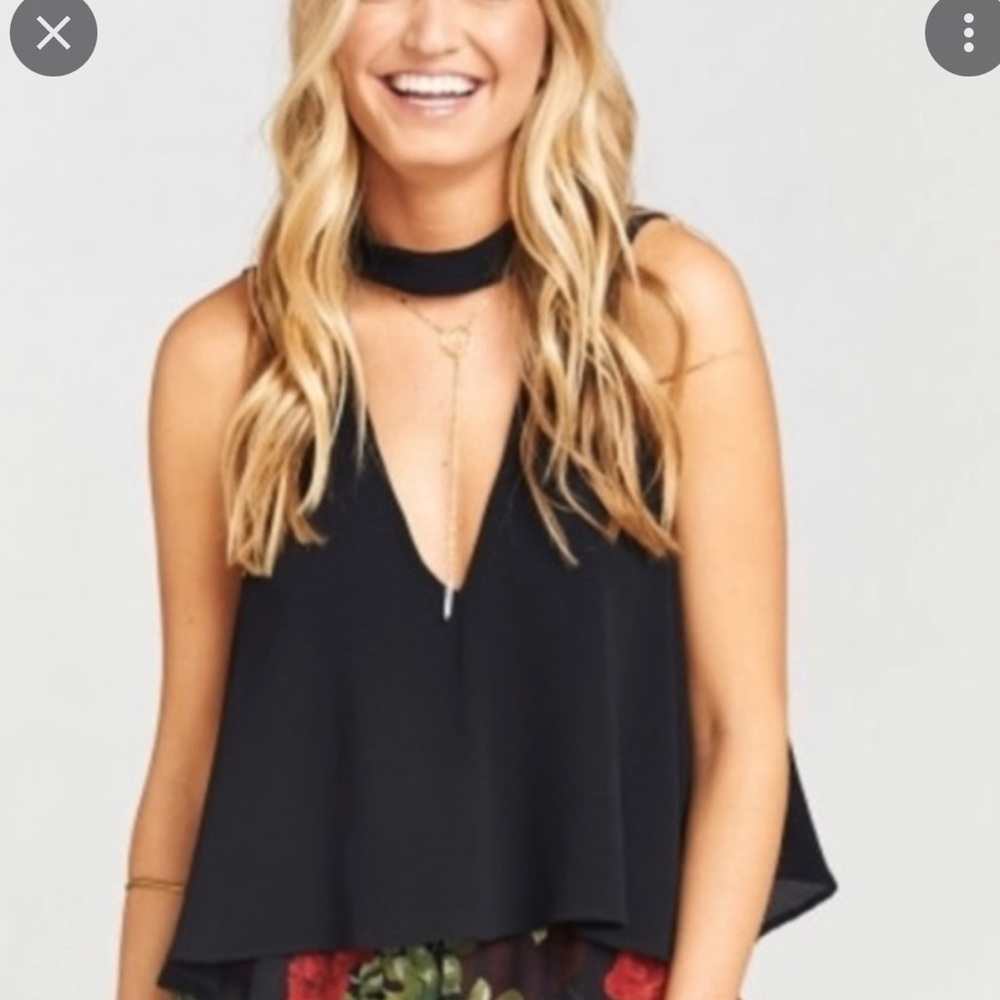 Show Me Your Mumu CASEY COLLAR TOP